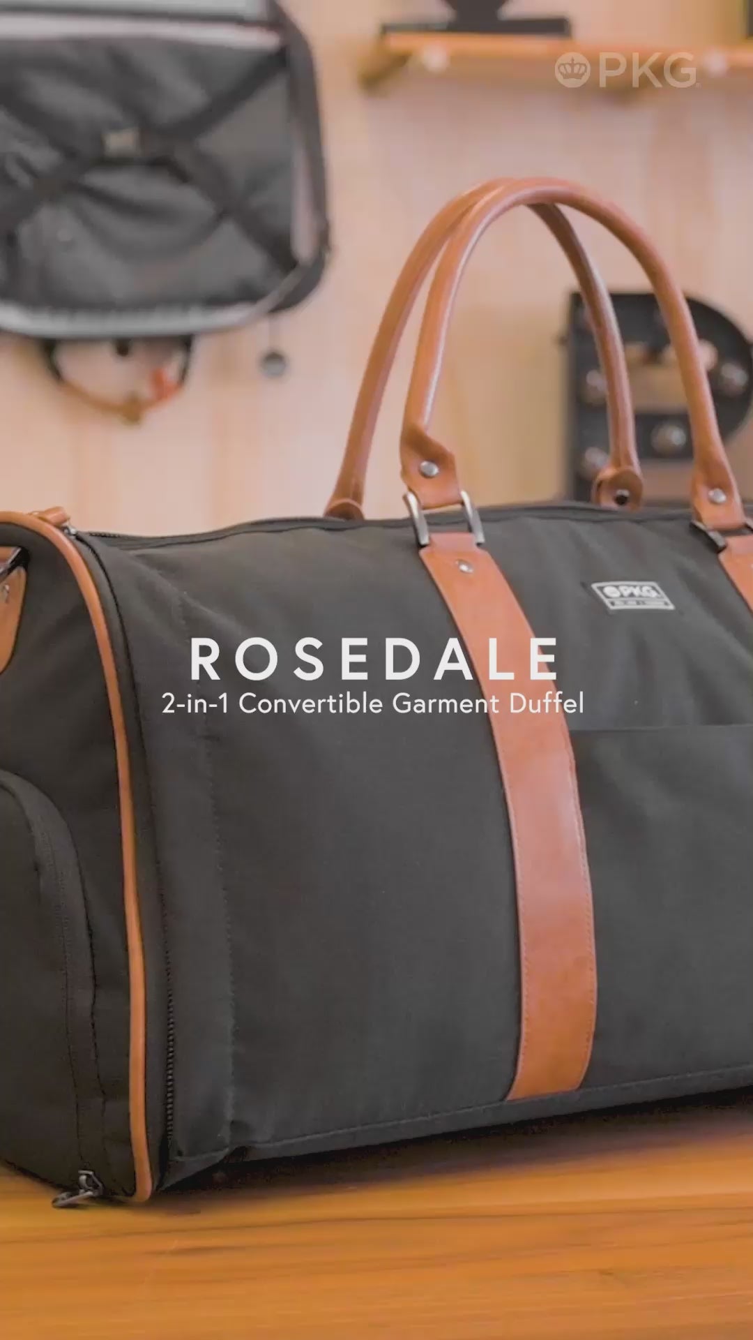 PKG Rosedale 41L Garment duffel bag