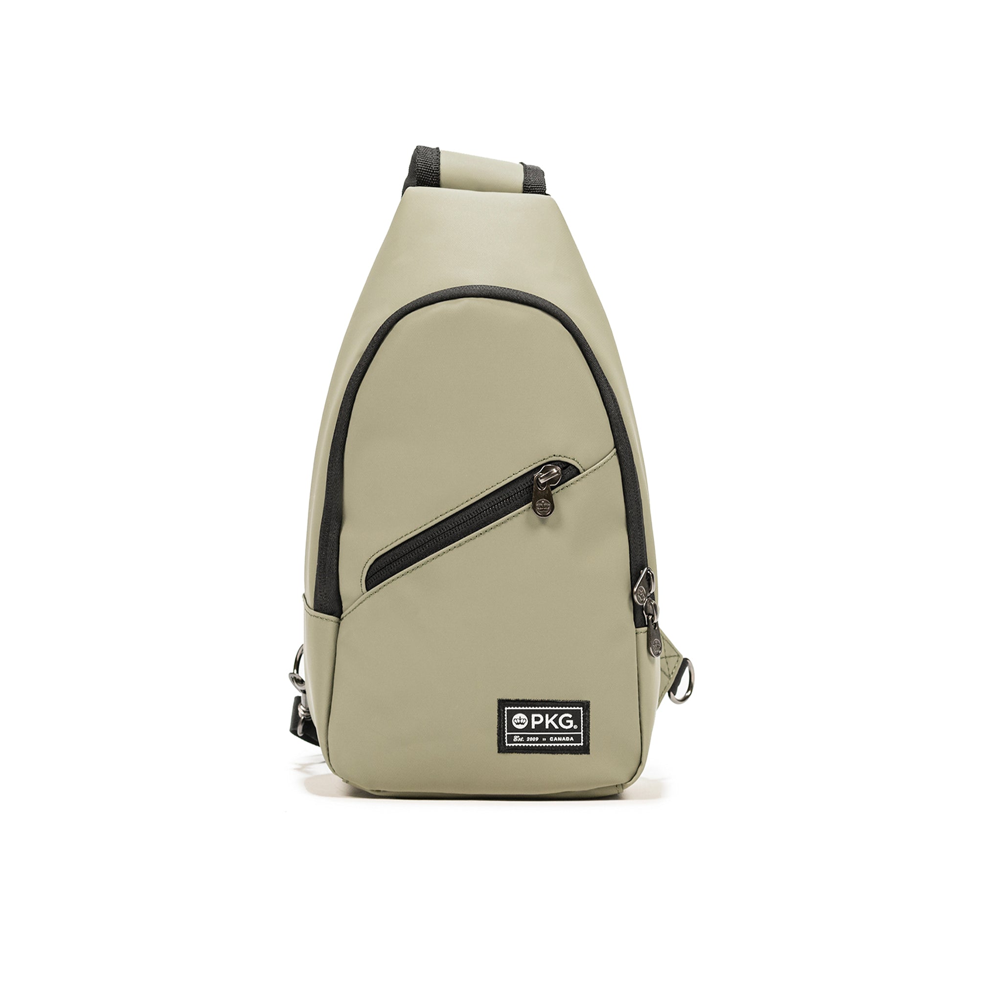 Elora Recycled Cross Body Bag (tranquil green) front view