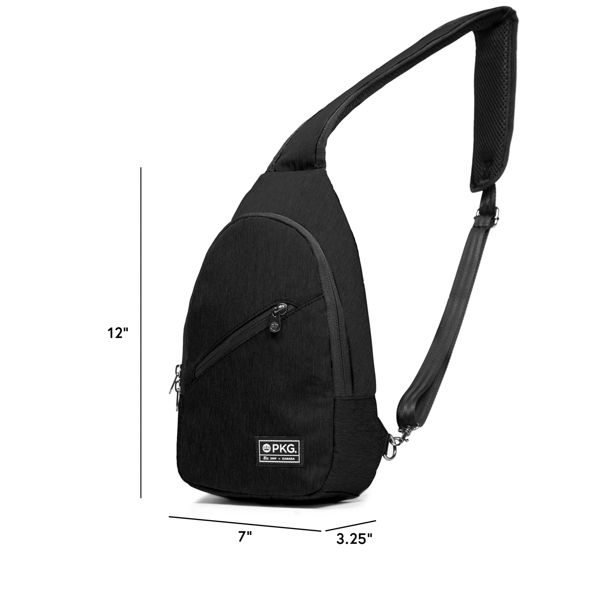 Elora Recycled Cross Body Bag dimensions