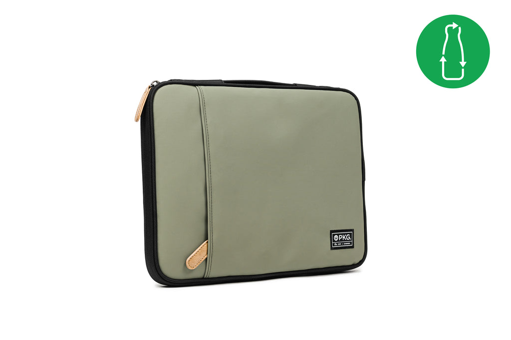PKG Stuff Recycled Laptop Sleeve (tranquil green)