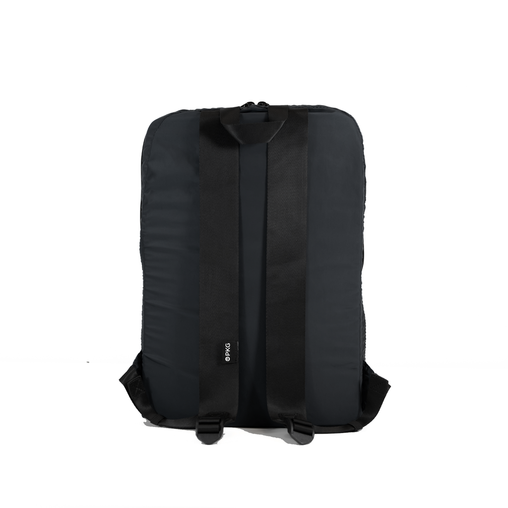Umiak 28L Recycled Backpack (black) back view