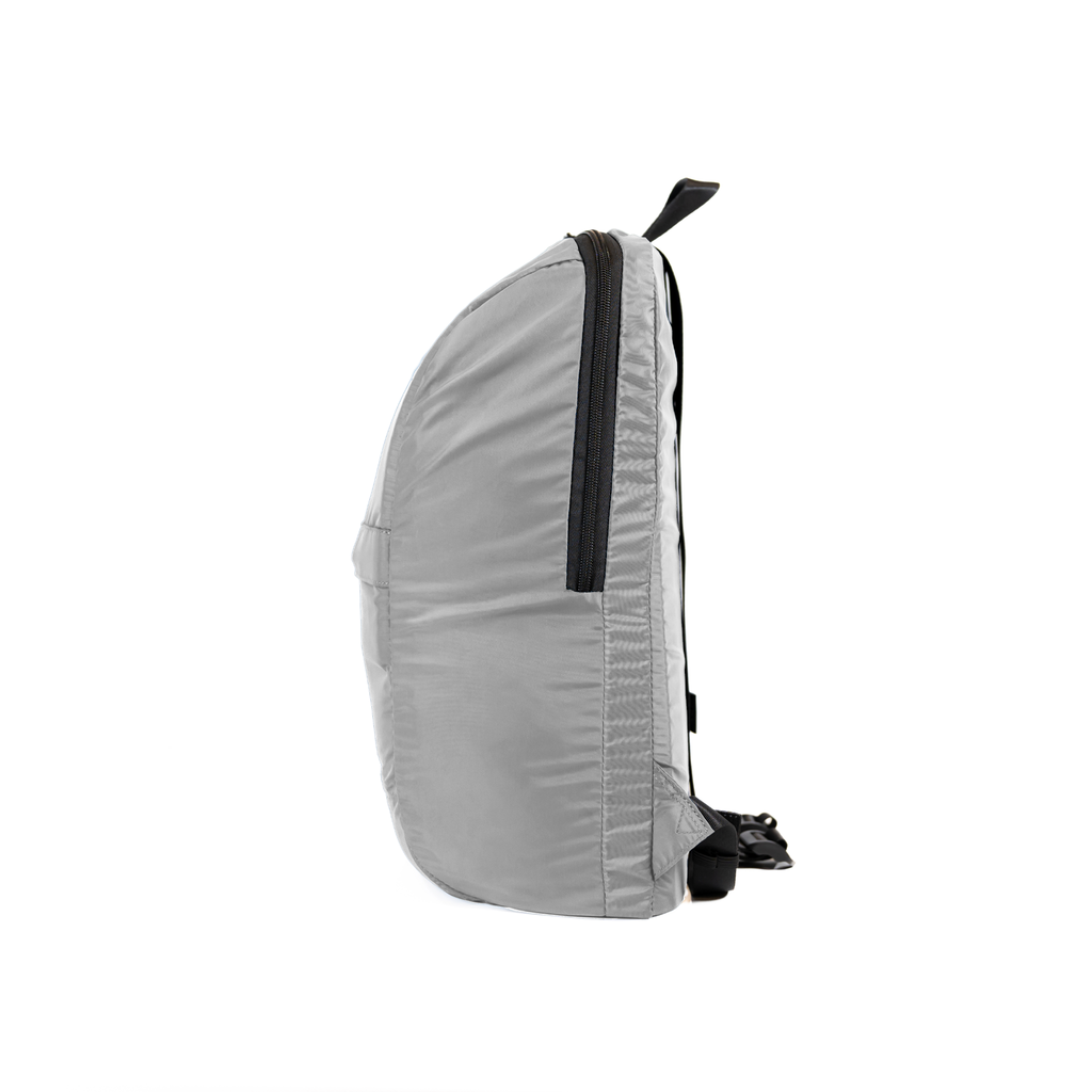 Umiak 28L Recycled Backpack (light grey) side view
