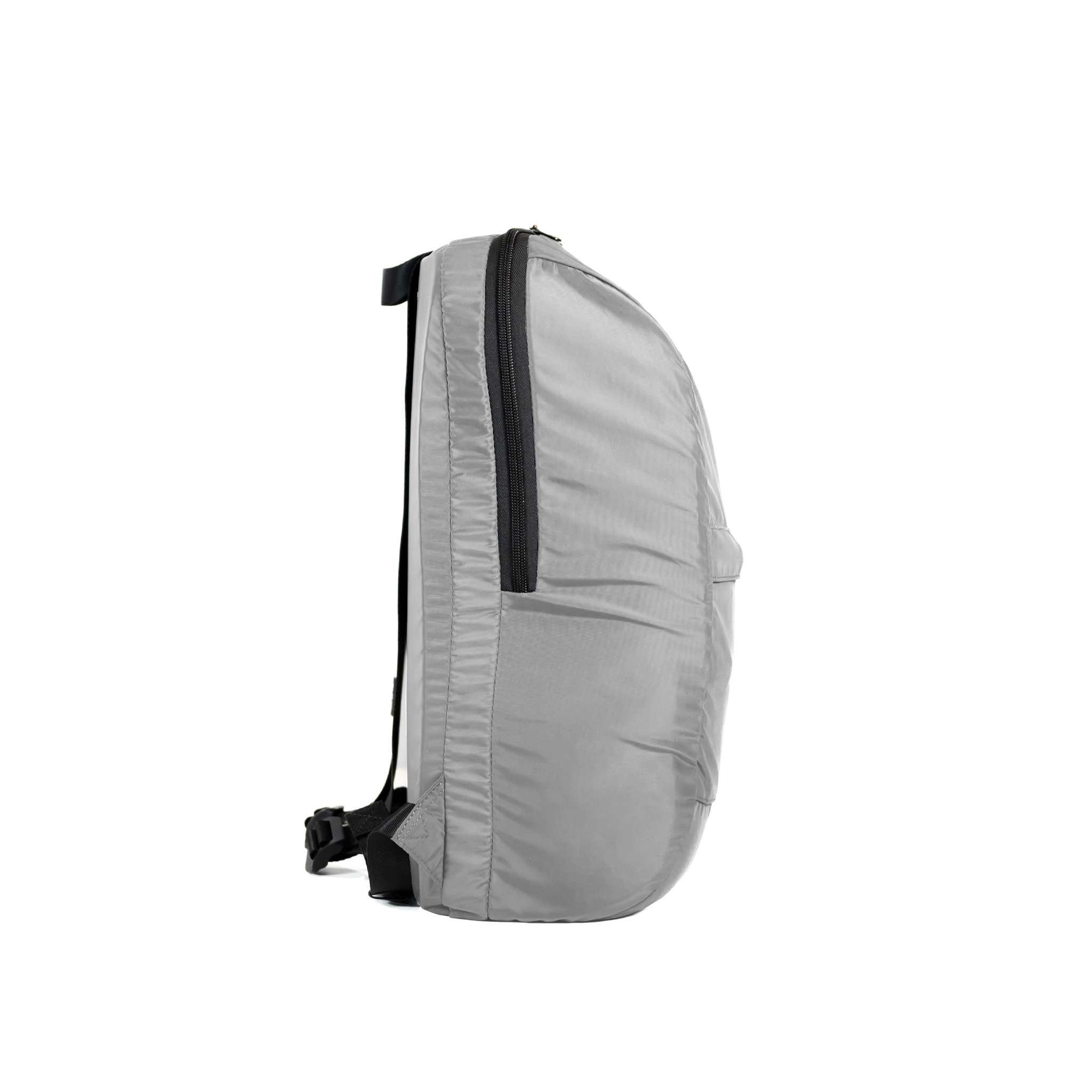 Umiak 28L Recycled Backpack (light grey) side view