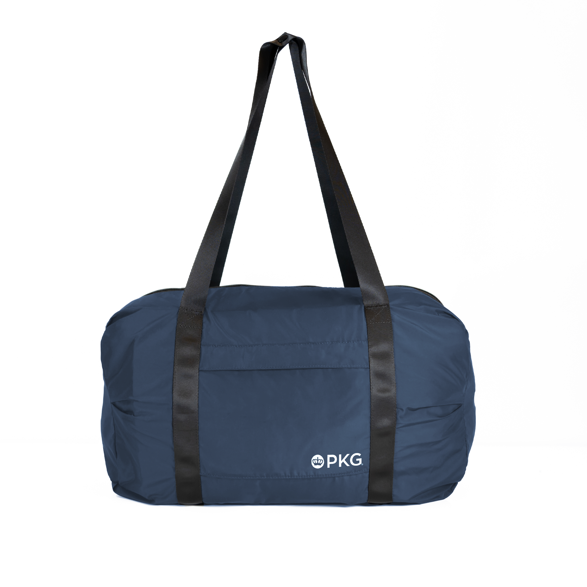 PKG umiak 31L Recycled Duffel (navy) showing handle