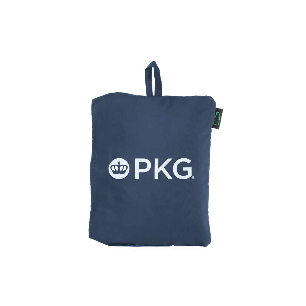 PKG umiak 31L Recycled Duffel (navy) packed