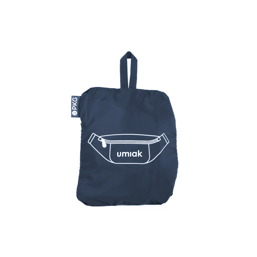Umiak 3L Recycled Cross-Body (navy) packed