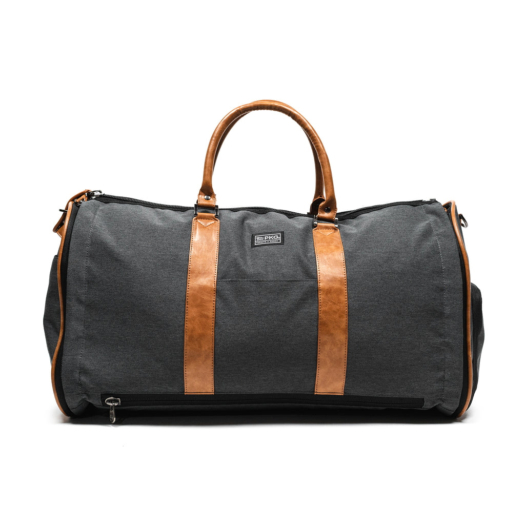 PKG Bishop 42L Recycled Duffle Bag (grey) front view
