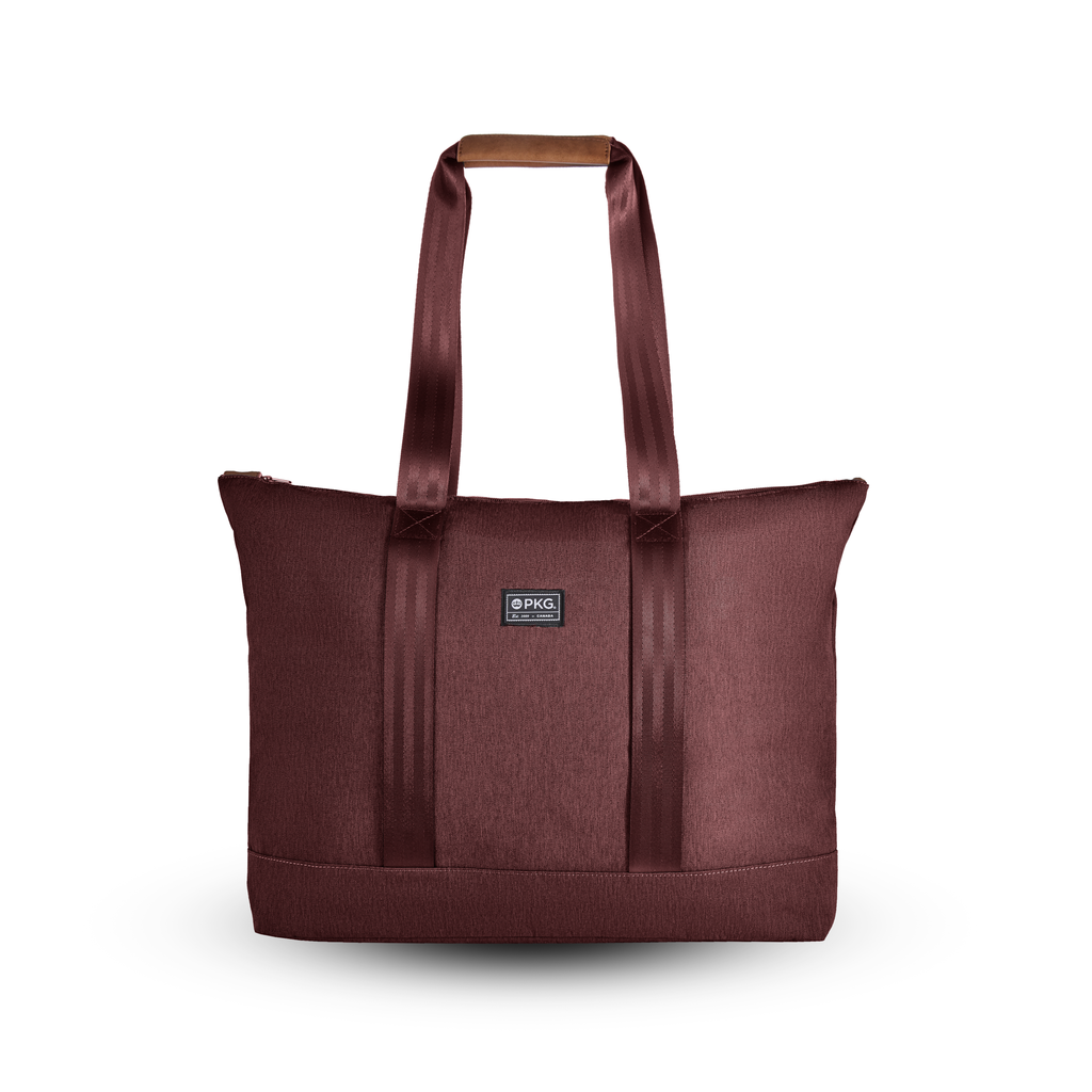 PKG Lawrence 16L Recycled Tote Bag (rum raisin) front view