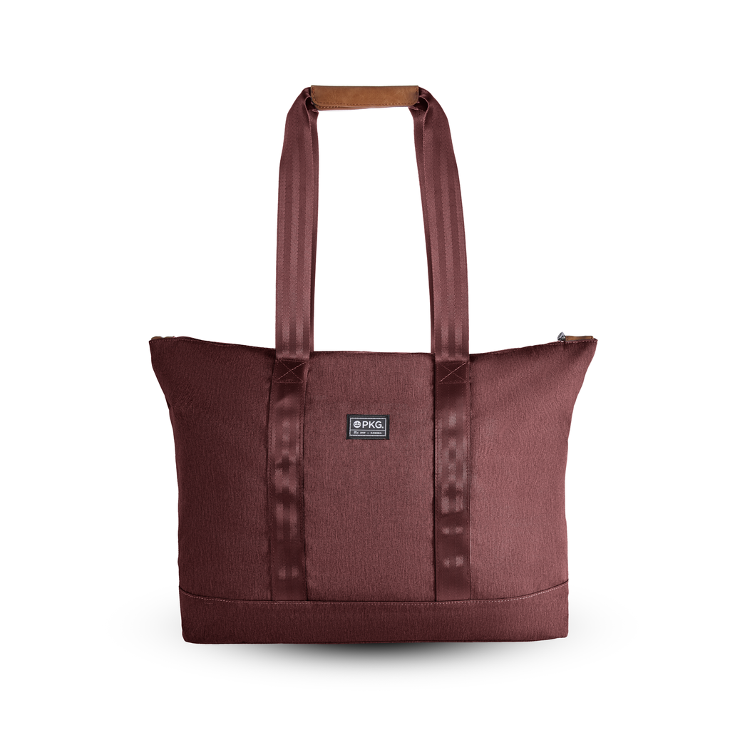PKG Lawrence 16L Recycled Tote Bag (rum raisin) front view