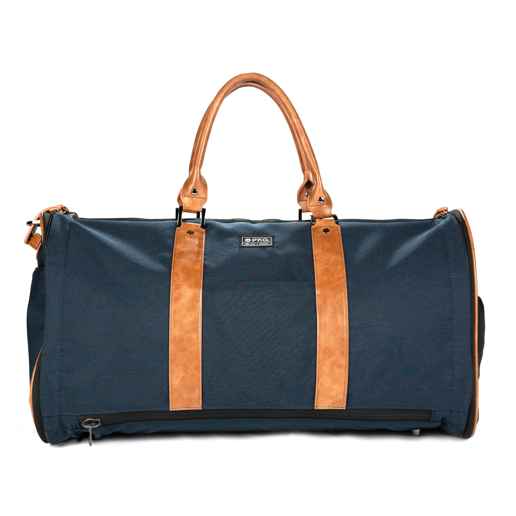PKG Bishop 42L Recycled Duffle Bag (navy) front view