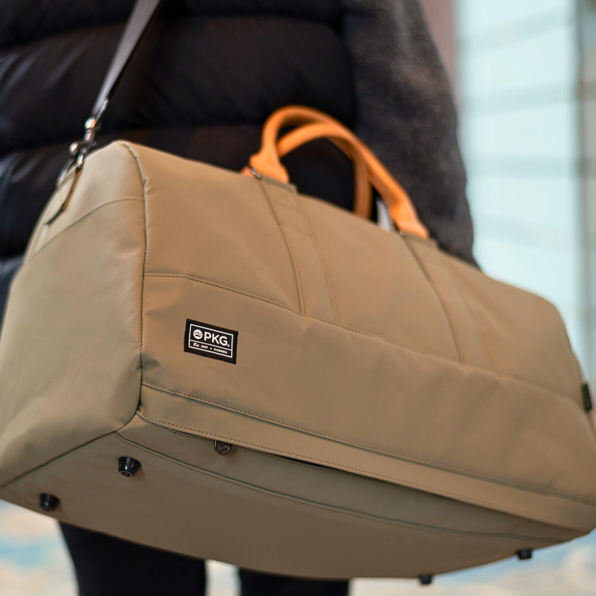 PKG Cottage Life Bishop 42L Recycled Duffel Bag