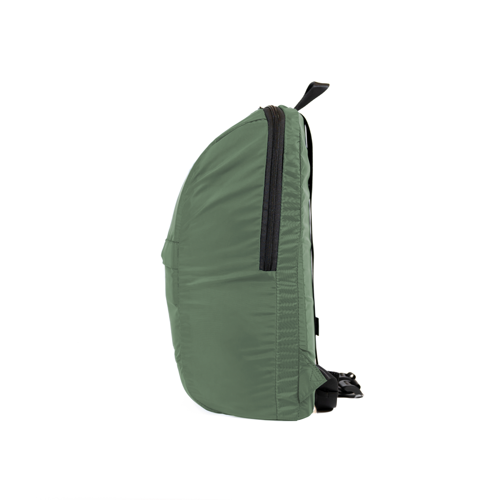 Umiak 28L Recycled Backpack (green) side view