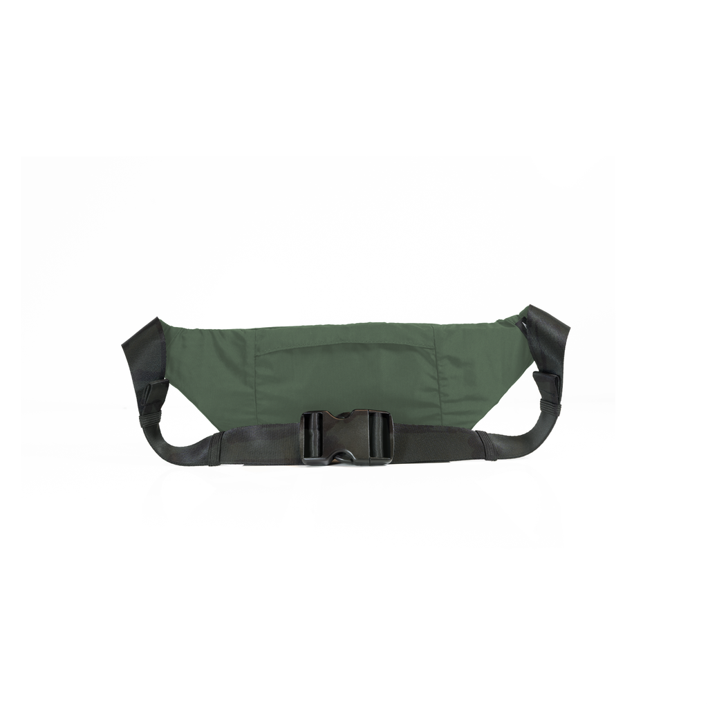 Umiak 3L Recycled Cross-Body (green) back view