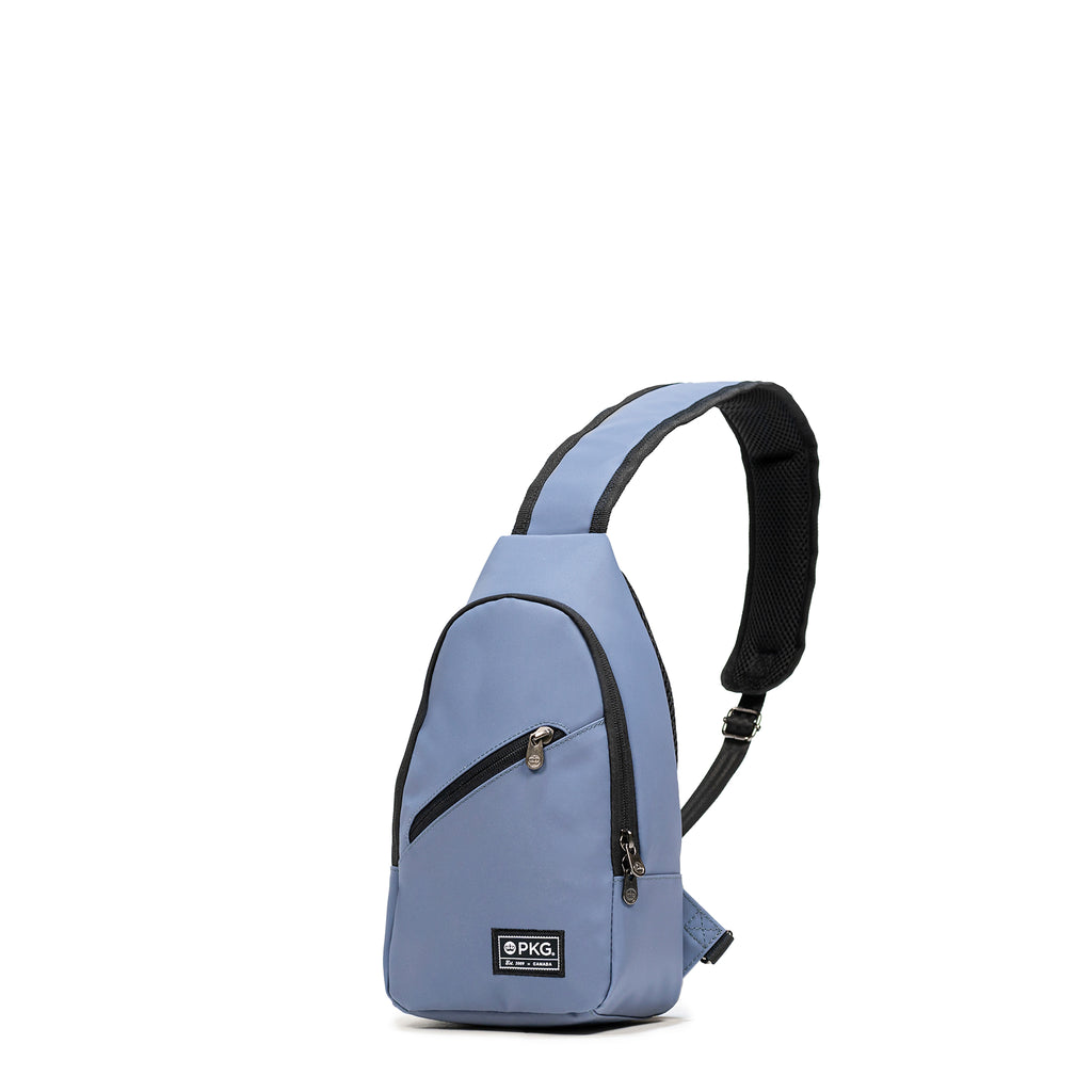Elora Recycled Cross Body Bag (vintage blue) perfect for long walks and day excursions