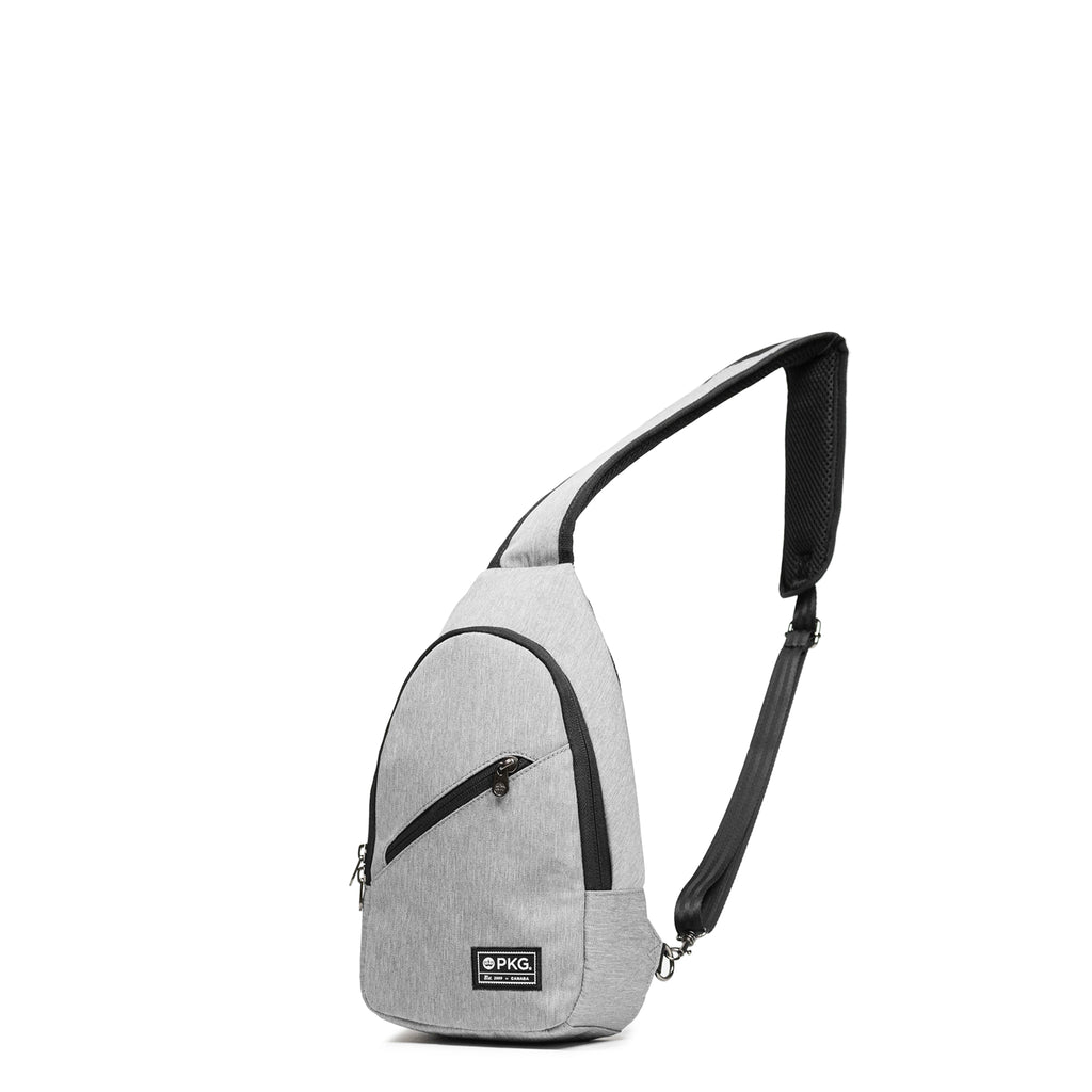 Elora Recycled Cross Body Bag (light grey) perfect for long walks and day excursions