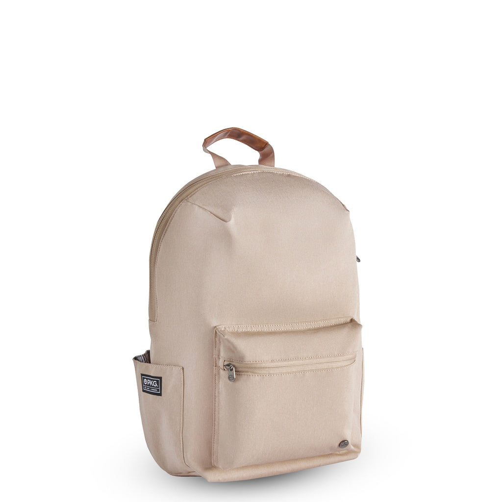 Granville recycled backpack (ginger root) – a simple, well-designed pack with ample room for daily needs