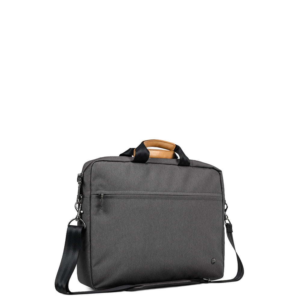 PKG Spadina 10L Messenger Bag (dark grey) – your perfect daily commuter. Featuring a 16" laptop compartment, internal organization, stay organized and professional with this well-designed messenger for men and women