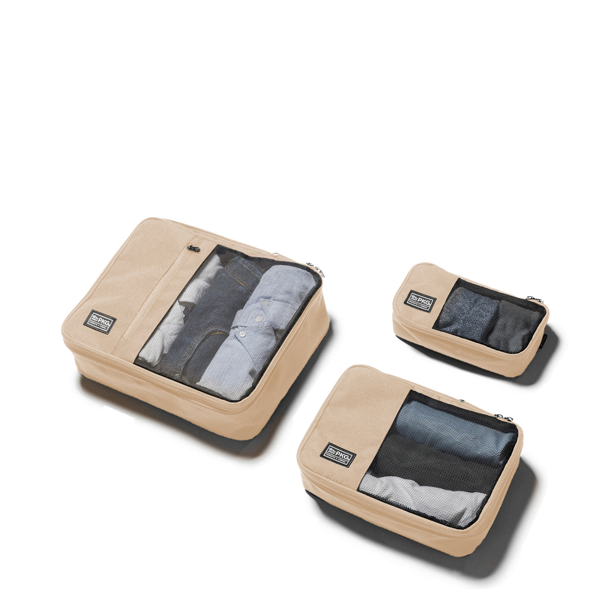 PKG UNION Compression packing cubes - 3 pack – PKG Carry Goods