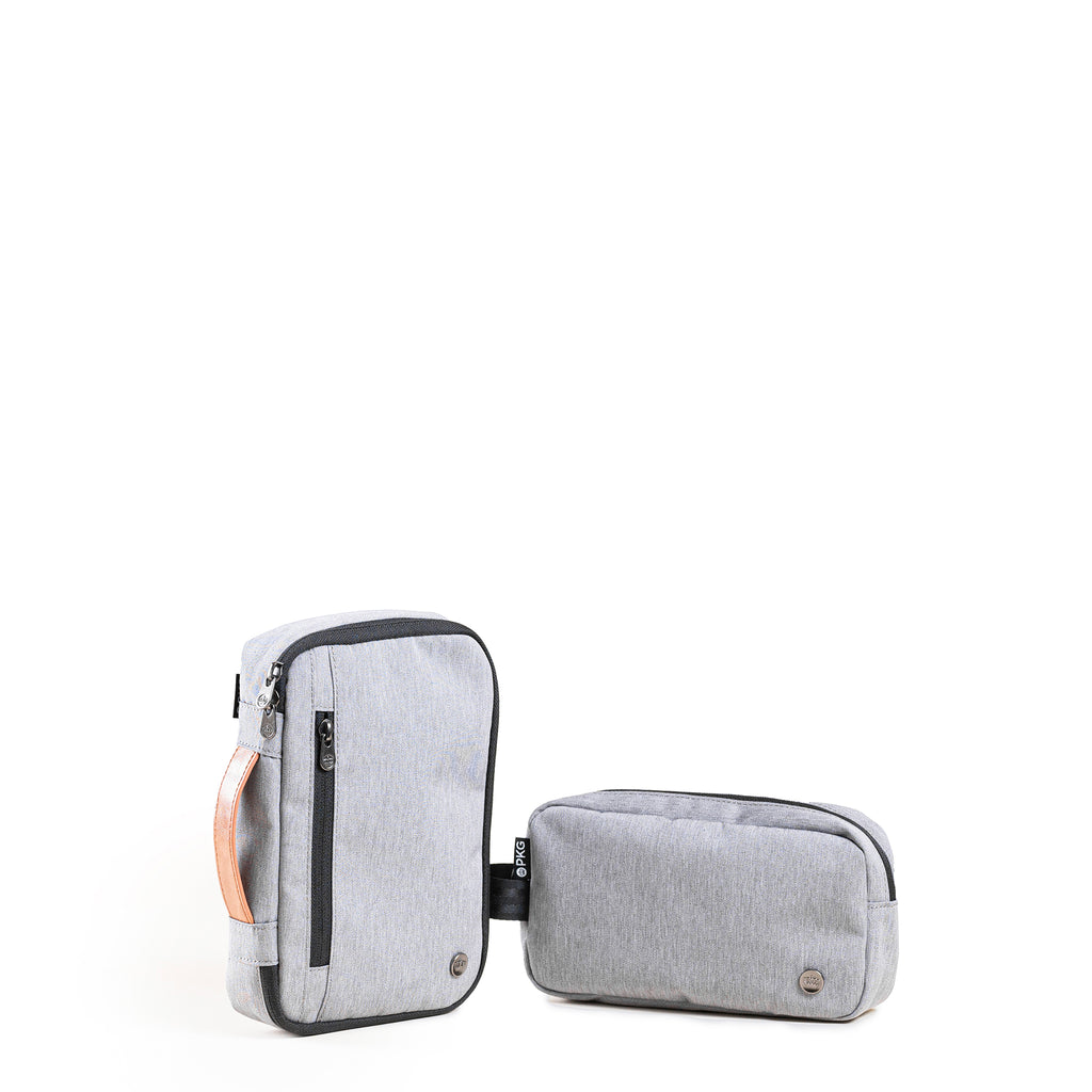PKG Waterloo Recycled Accessory Cases (2-pack) (light grey)