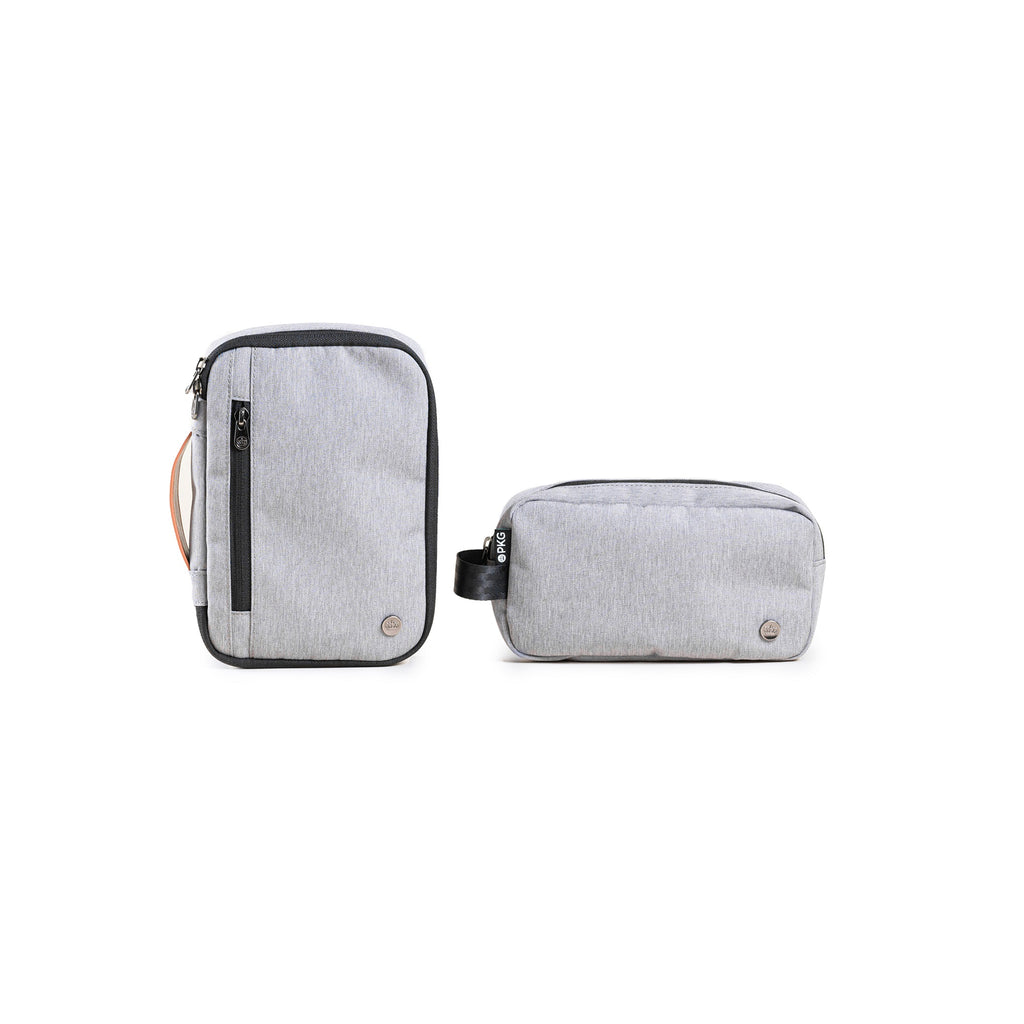 PKG Waterloo Recycled Accessory Cases (2-pack) (light grey)