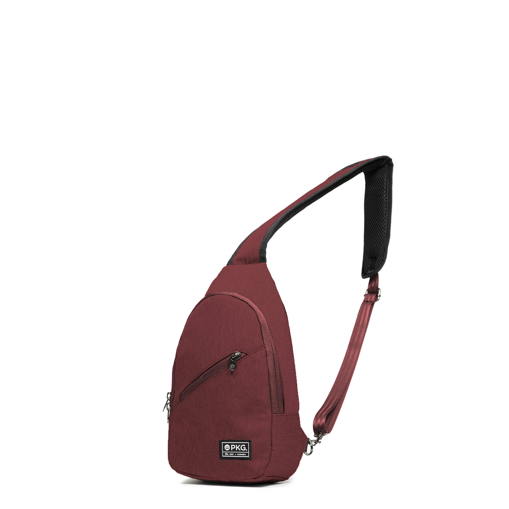 Elora Recycled Cross Body Bag (rum raisin) perfect for long walks and day excursions