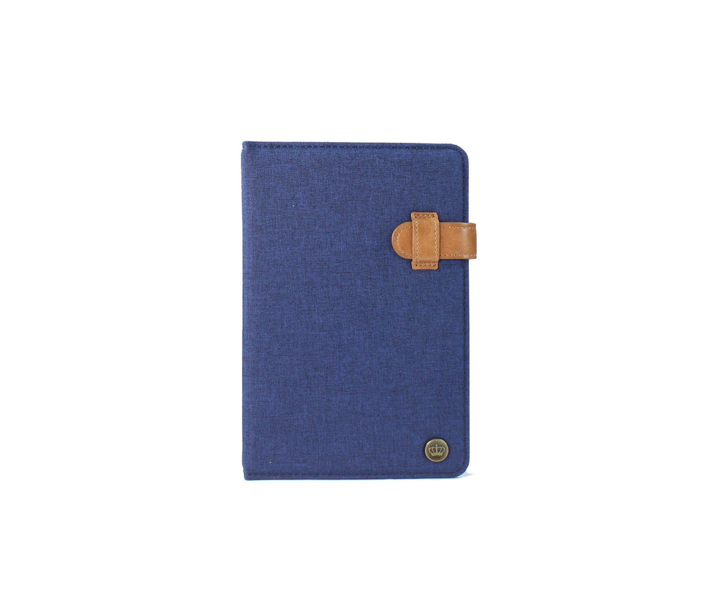Universal Tablet Folio (blue) front view