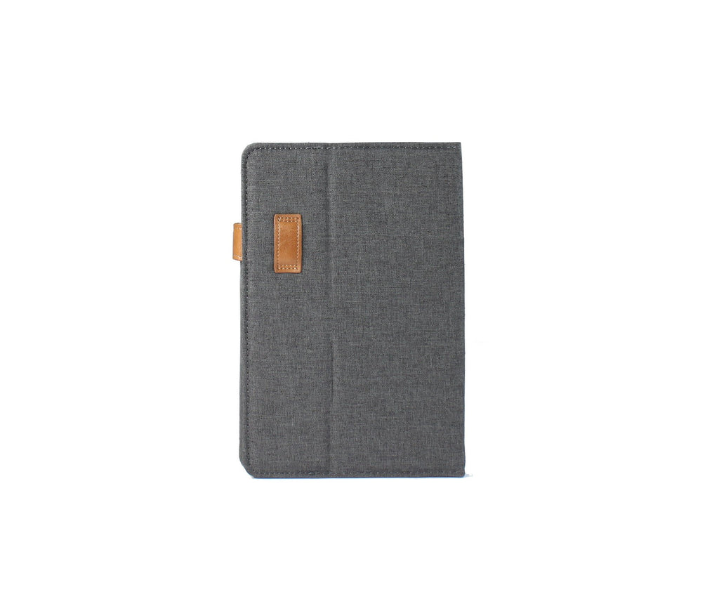 Universal Tablet Folio (dark grey) back view