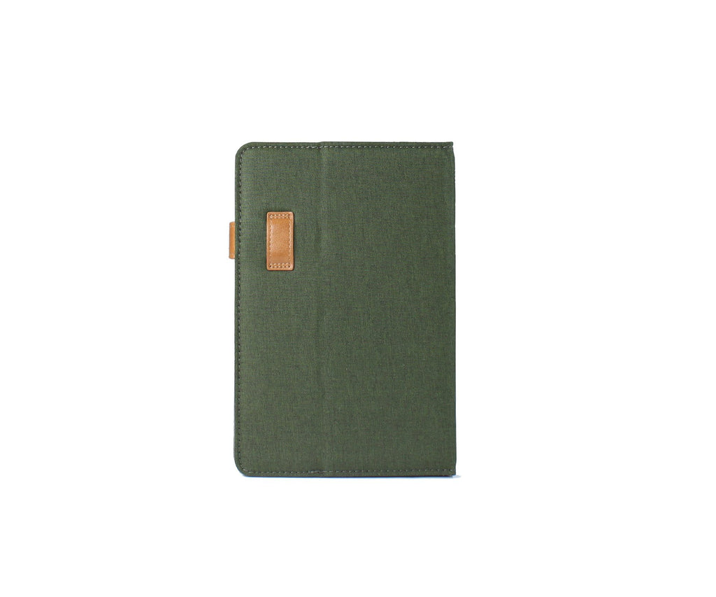 Universal Tablet Folio (green) back view