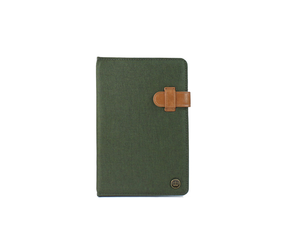Universal Tablet Folio (green), front view